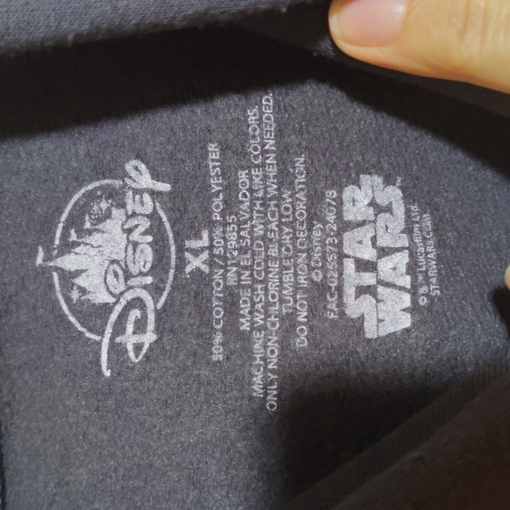 Disney Dark Gray Star Wars Hoodie - Picture 9 of 9
